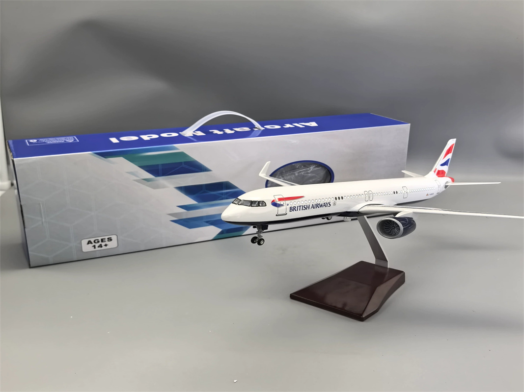 Kids Toys Kit - เครื่องบินเรซิ่น 1/100 สเกล 321neo A321 Neo