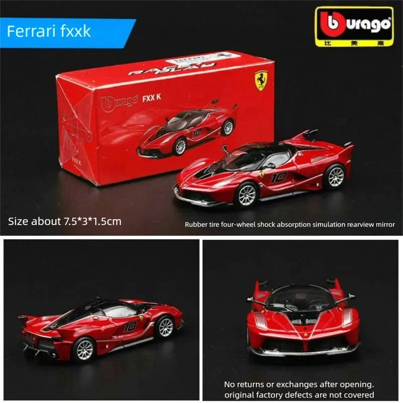 Kids' Toys - บูราโก 1:64 โมเดลรถหล่อขึ้นรูป, ออดี้ ปอร์เช่ 911