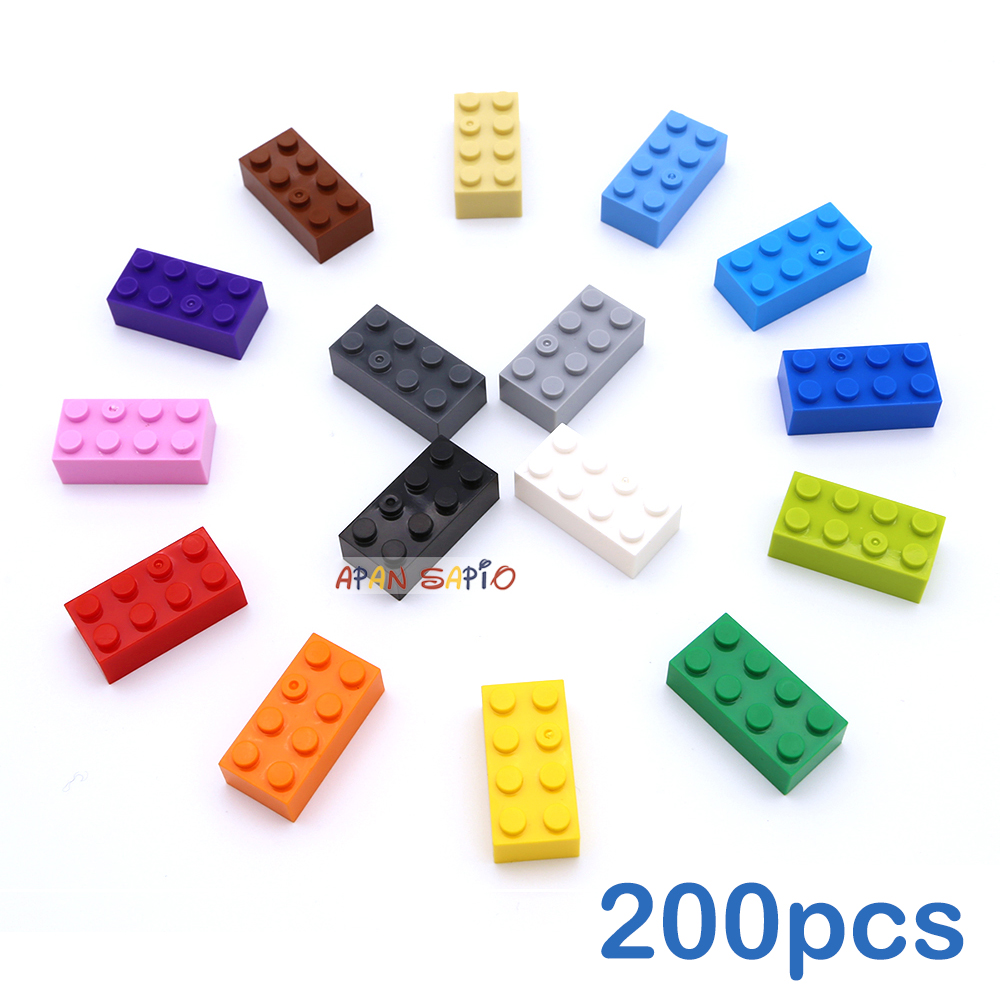 Lego Set Creator - 200 PCS 2x4 Dot DIY Building