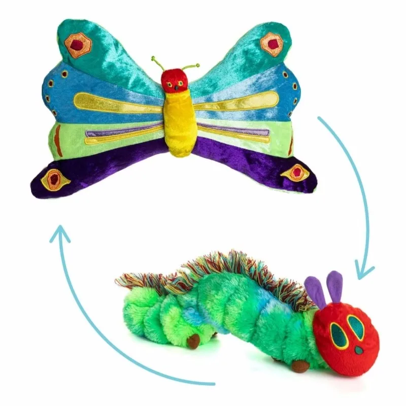 Kids Toys Very - ของเล่นตุ๊กตาหนอนผีเสื้อสำหรับเด็กขนาด40ซม. ตุ๊กตารูปผีเสื้อสำหรับเด็กของขวัญวันคริสต์มาส