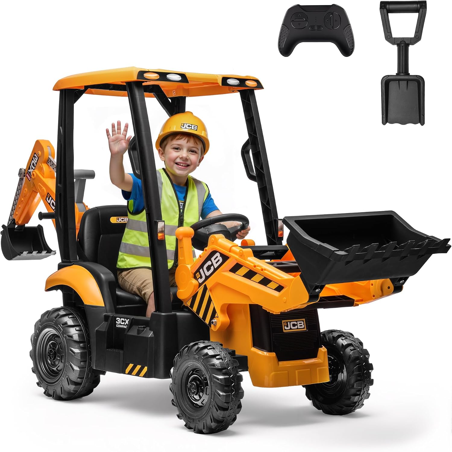รถขุด JCB 12V สำหรับเด็กที่ได้ - Kids Toys Jcb บทวิจารณ์และราคา