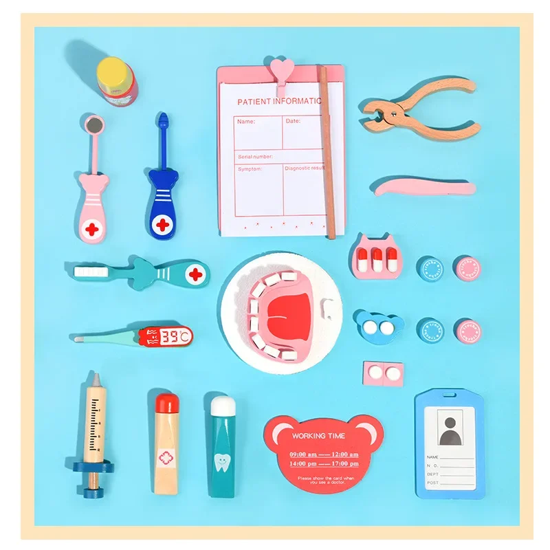 หมอของเล่นเด็กชุดเด็กแกล้งทําเ - Kids Toys Doctor Set บทวิจารณ์และราคา