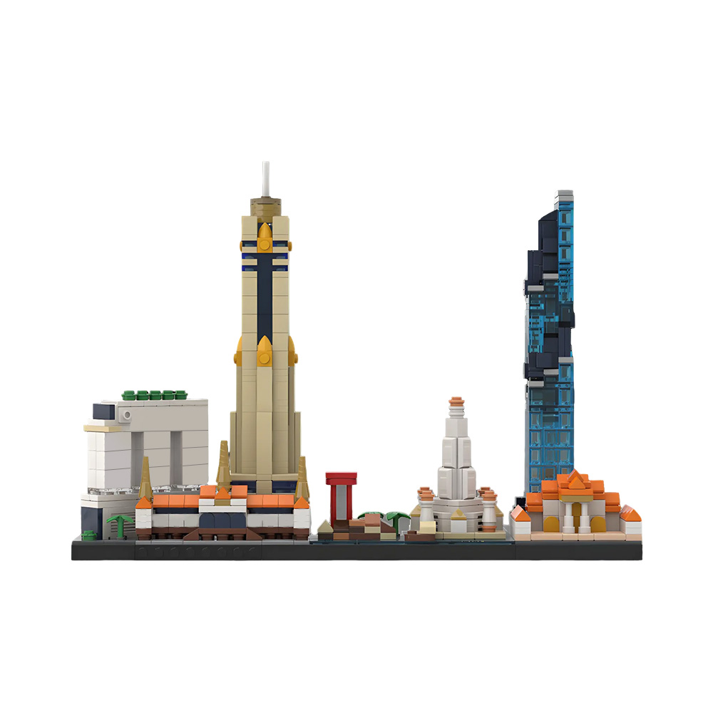 MOC บังคับบูร์กิงค์ สกายไลน์ บ - Kids Toys Bangkok บทวิจารณ์และราคา