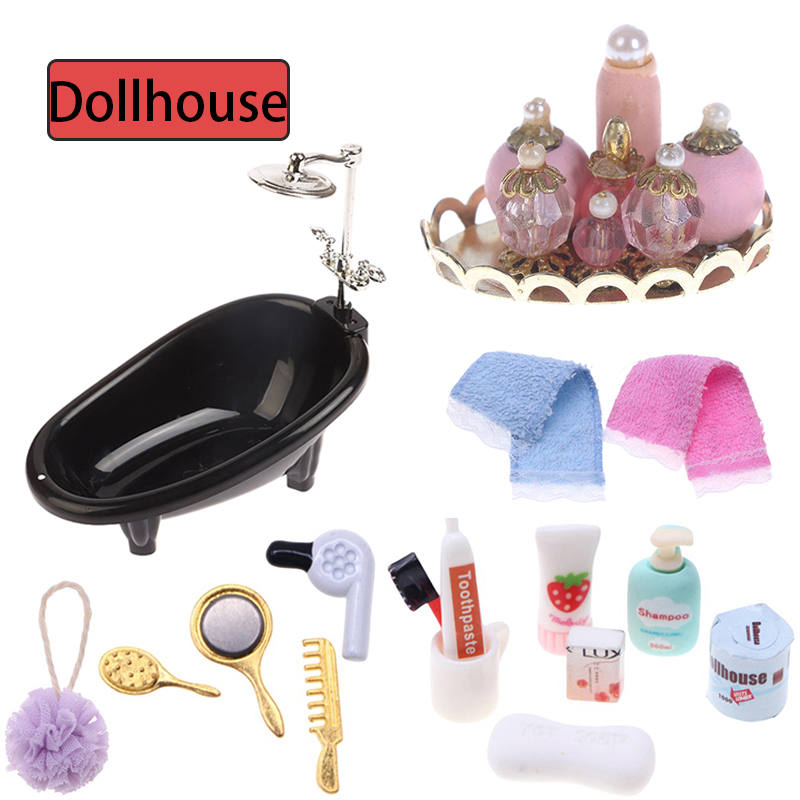 ชุดอุปกรณ์ห้องน้ำจิ๋วสำหรับบ้า - Kids Toys Kit บทวิจารณ์และราคา