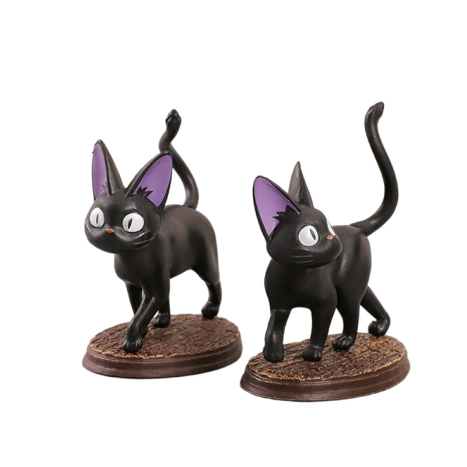 6 ชิ้น/เซ็ตการ์ตูนแมวดํา Jiji  - Kids Toys Jiji บทวิจารณ์และราคา