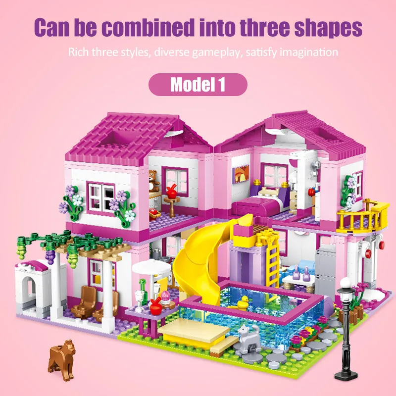 บ้านวิลล่าฤดูร้อนขนาดเมืองพร้อ - Lego Set Creator บทวิจารณ์และราคา