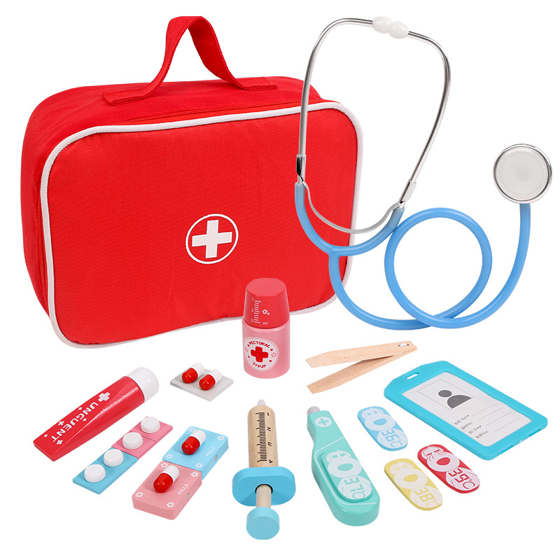ชุดฝึกสวมบทบาททางการแพทย์สำหรั - Kids Toys Doctor Set บทวิจารณ์และราคา