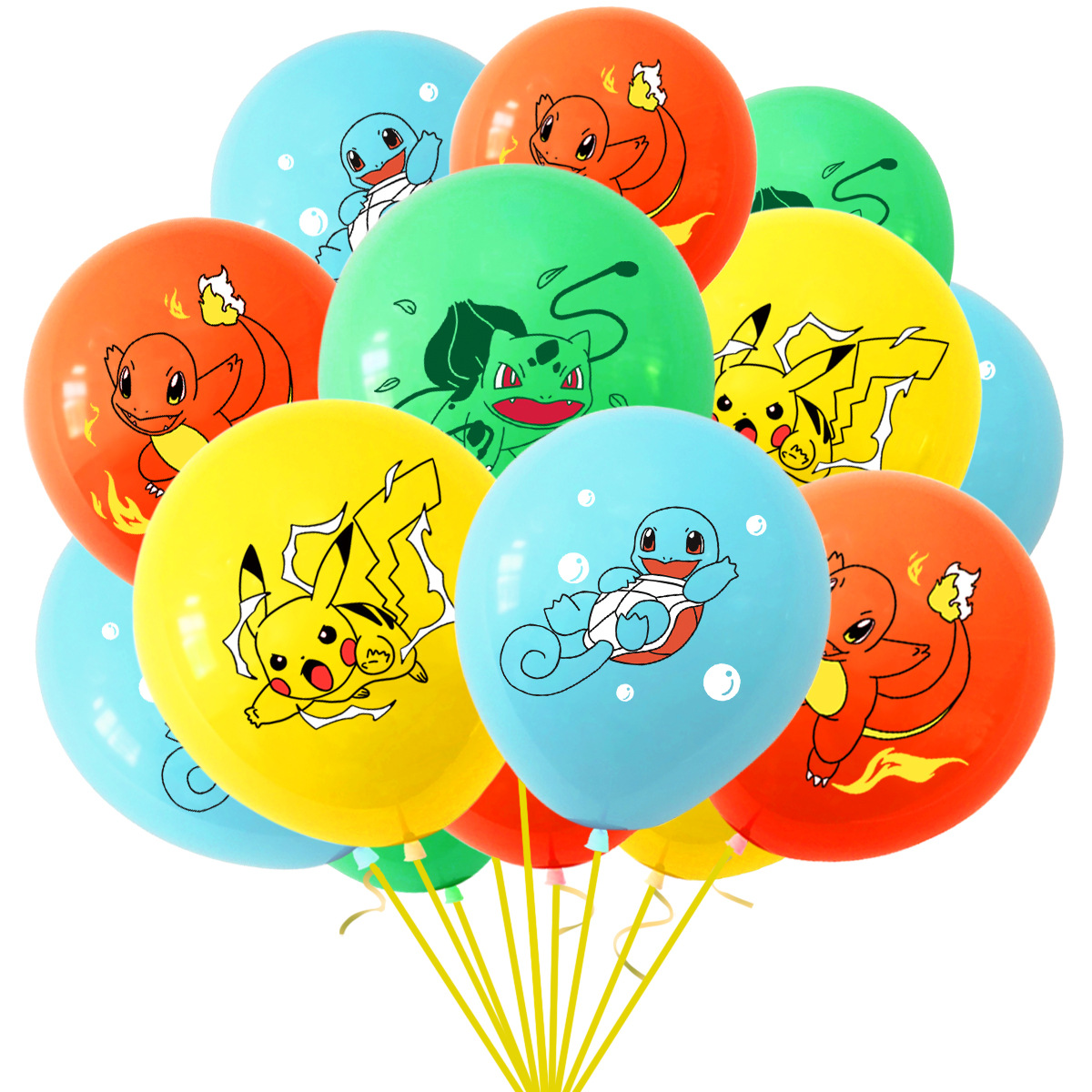 12 ชิ้น/เซ็ต Pokemon ลูกโป่ง P - Sandbox Play Set บทวิจารณ์และราคา