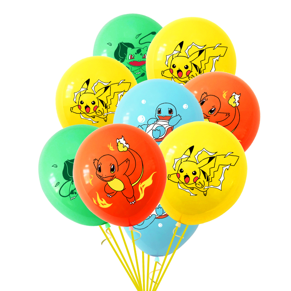 12 ชิ้น/เซ็ต Pokemon ลูกโป่ง P - Sandbox Play Set บทวิจารณ์และราคา